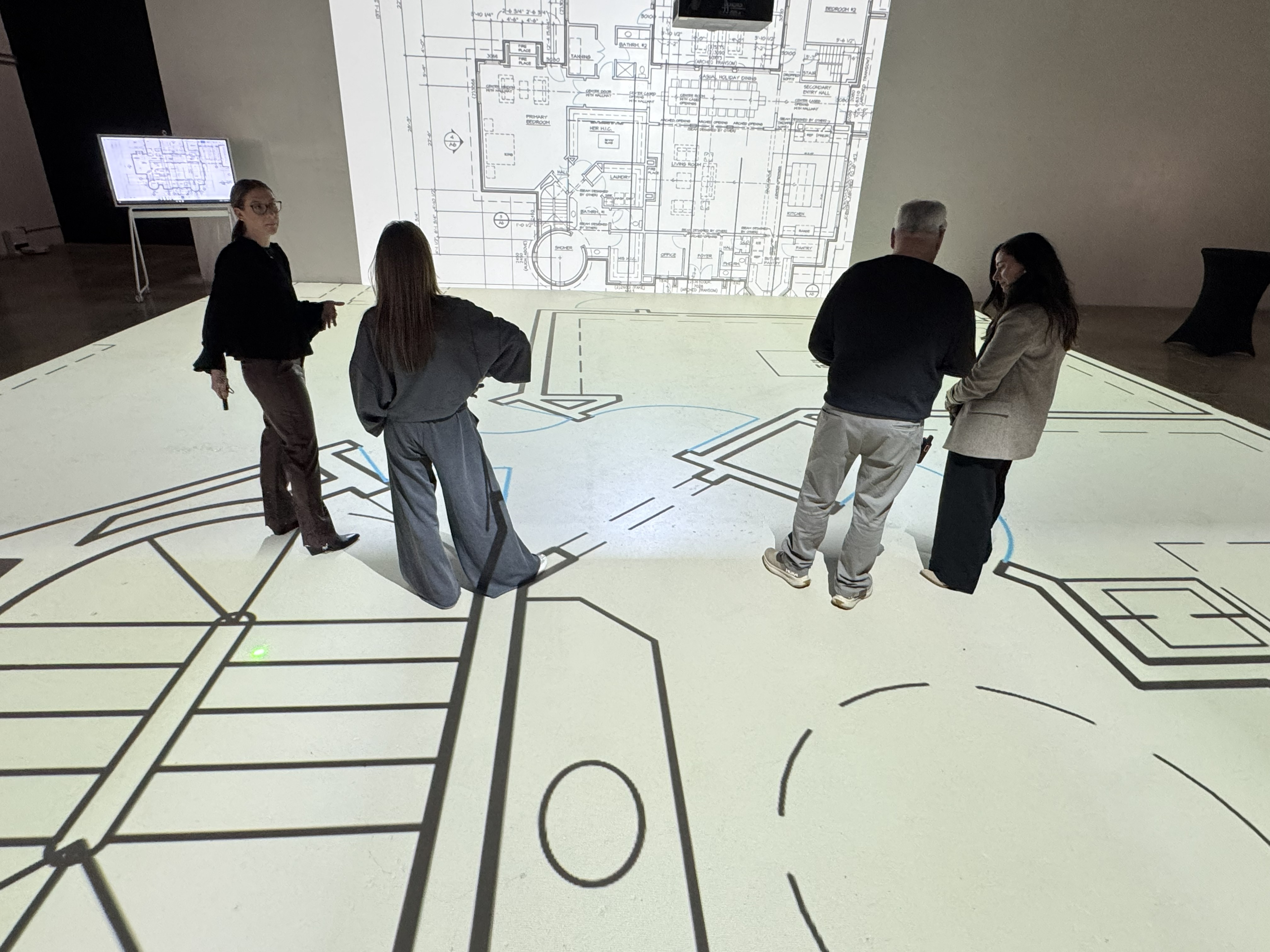 Walk Your Plans studio session — client experience